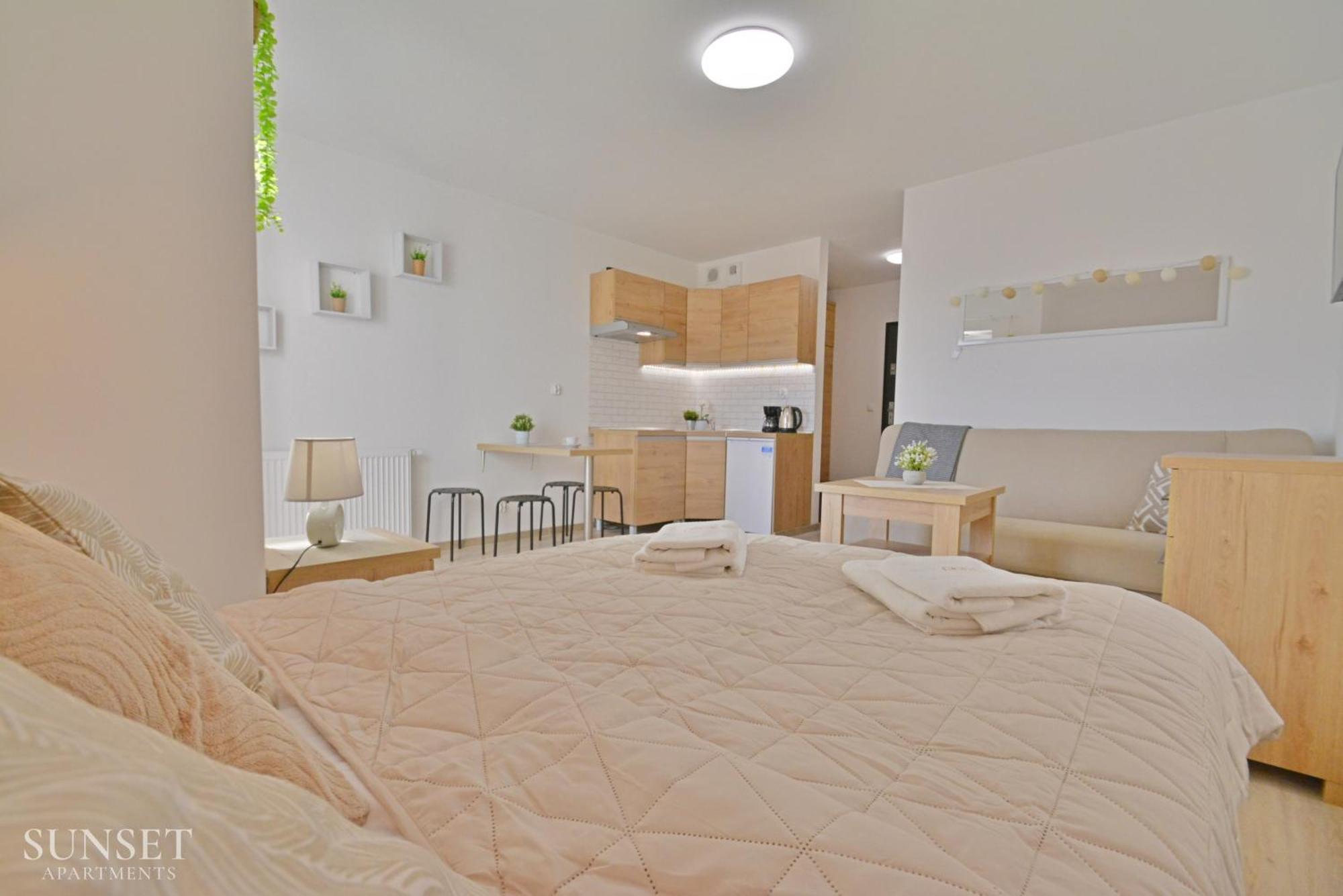 Sunset Apartments - Plac Slowianski 10 Swinoujscie Kültér fotó