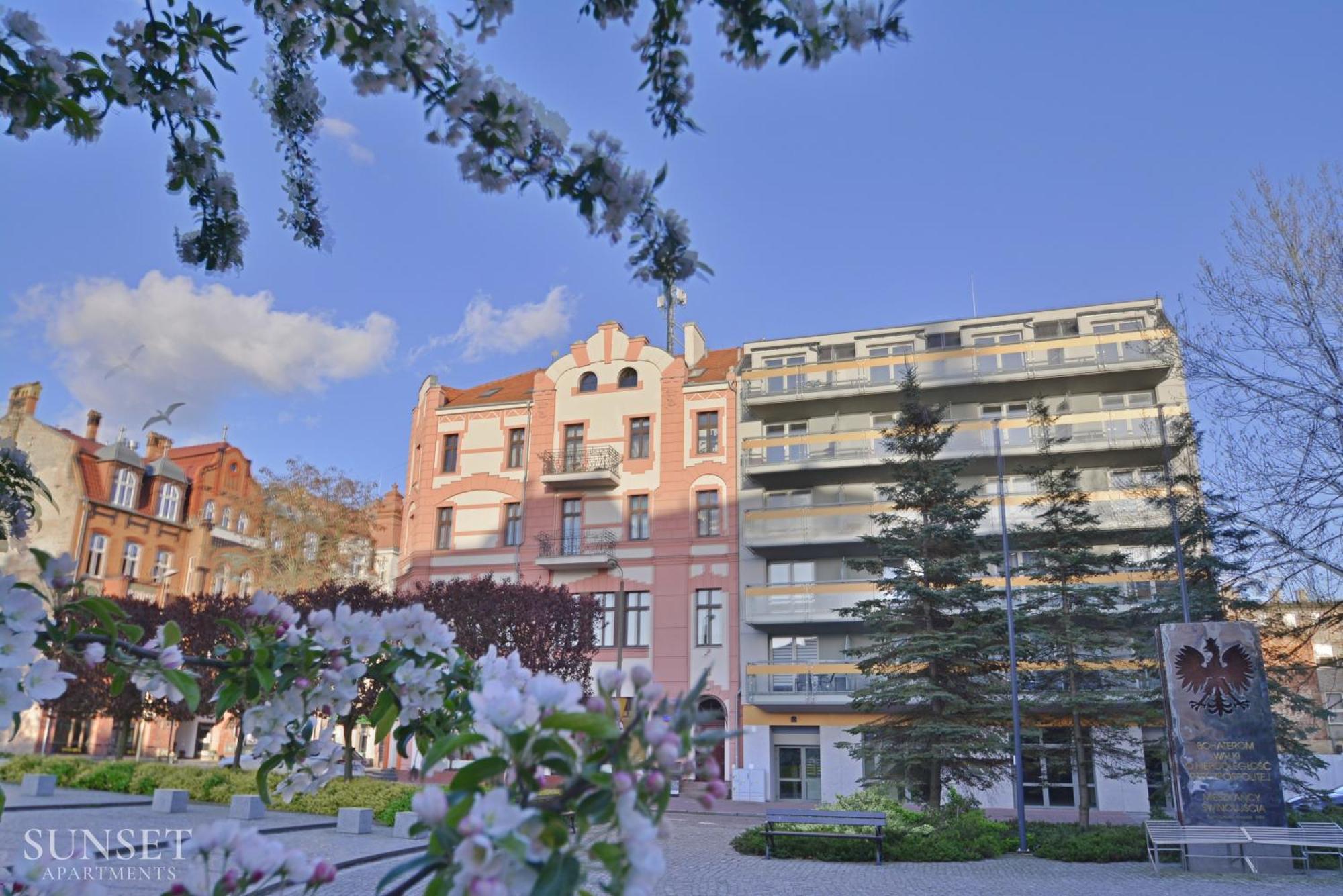 Sunset Apartments - Plac Slowianski 10 Swinoujscie Kültér fotó