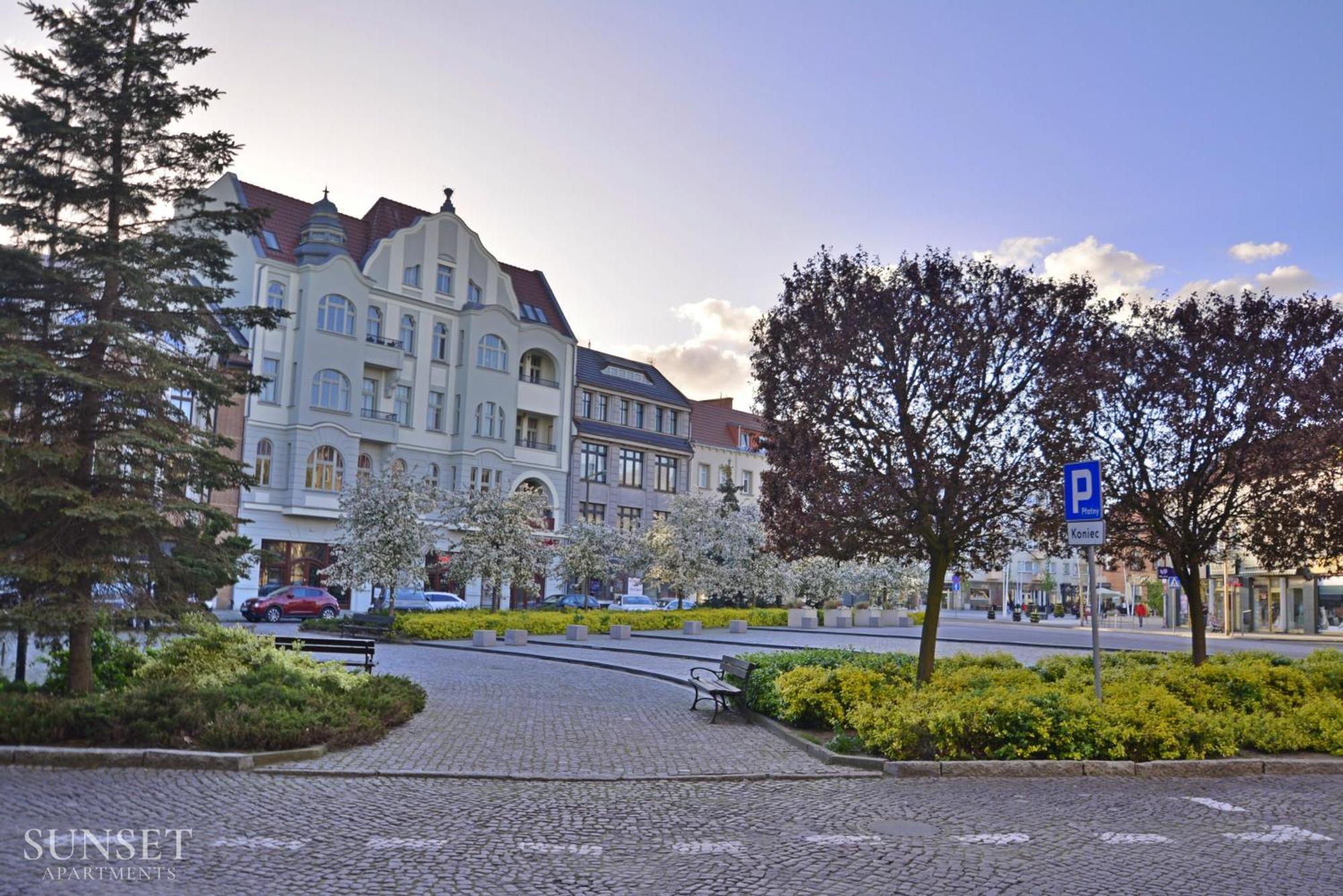 Sunset Apartments - Plac Slowianski 10 Swinoujscie Kültér fotó